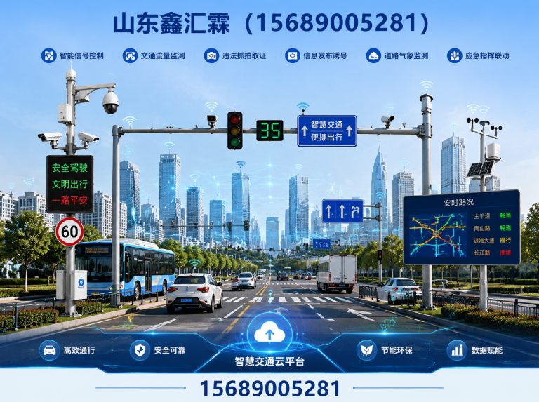 淄川区智能交通展示图